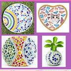 1.1LB Mixed Color Irregular Crystal Mosaic Tiles, Tiny Mini Mosaic Tile DIY - Image 8