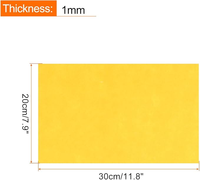 MECCANIXITY Adhesive Felt Sheets, Felt Fabric Crafts Back Adhesive Felt Sheets - Image 2