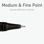 Pentonic Gel Pens, Mixed Pack, Medium & Fine Point, Smooth Writing - Image 5