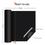 HTVRONT Black Permanent Vinyl Roll - Image 4