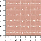 Patchwork Fabric Panel 100x155 cm, 100% Cotton Satin, 6 Coordinated Heart & Dot - Image 5