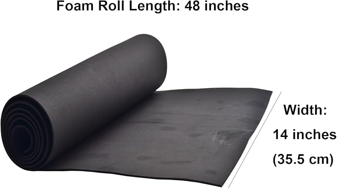 EVA Foam Roll | High Density 85kg/m3 | 2mm Thick | 48"x14" | Ideal - Image 2