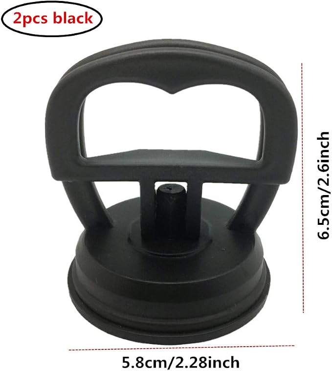 2 Pcs Heavy Duty Suction Cups Ruler Handle - Image 2
