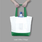 TOPDesign 1-Pack Super Strong Large 12oz Cotton Canvas Tote Bag, Reusable - Image 6