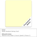 IModeur 65 Pack Matte Permanent Vinyl Vinyl Sheets - Image 5