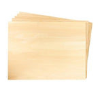 5 Pack Unfinished Basswood Sheet 12x16x3/16 Inch Thick Plywood Board Wooden - Image 2