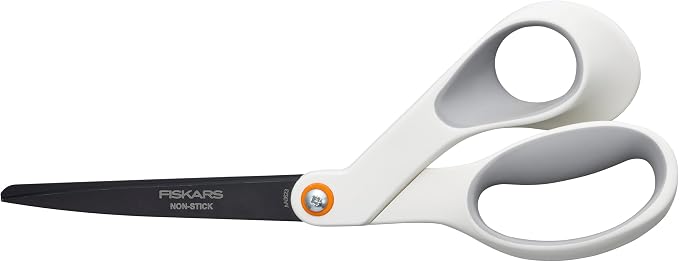 Fiskars 8" Premium Non-Stick SoftGrip All Purpose Scissors by Unknown