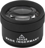 30X Coin Magnifying Glass, Portable Jewelry Loupe | Portable Pocket Magnifier by Lwuey