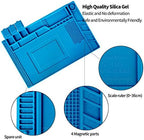 Kaisi S-160 Soldering Mat Insulation Silicone Magnetic Repair Work Station Mat - Image 3