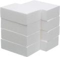 Crafare 8 Pack Craft Foam Blocks 6X4X2in Polystyrene Brick Rectangle by Crafare