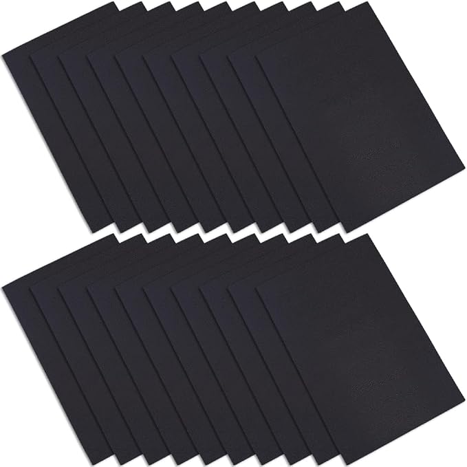 20Pcs 6x9 Inch 2MM Thick Black Foam Paper Sheets Rectangle 3D High Density - Image 7