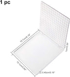PH PandaHall Acrylic Stamp Block 5.9x6.1" Perfect Positioning Stamping Clear - Image 3