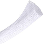 25ft - 3/8 inch Braided Cable Management Sleeve Cord Protector - Self-Wrapping by CrocSee