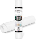TECKWRAP Permanent Adhesive Vinyl 12" x 10ft, Matte White by TECKWRAP
