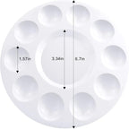 Paint Tray Palette, Plastic Paint Pallet or Pupils to Painting, DIY Craft - Image 4