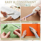 Ivory Felt Fabric 36'' X 36'', 1.4mm Large Felt Sheets Soft Durable Crafts Felt - Image 5
