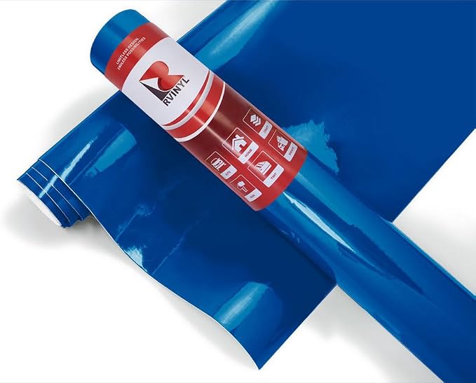3M Vivid Blue Adhesive Craft Vinyl 12in x 5ft by Rvinyl