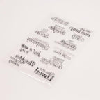 with Love and Hugs Sentiment Clear Stamps - Image 6