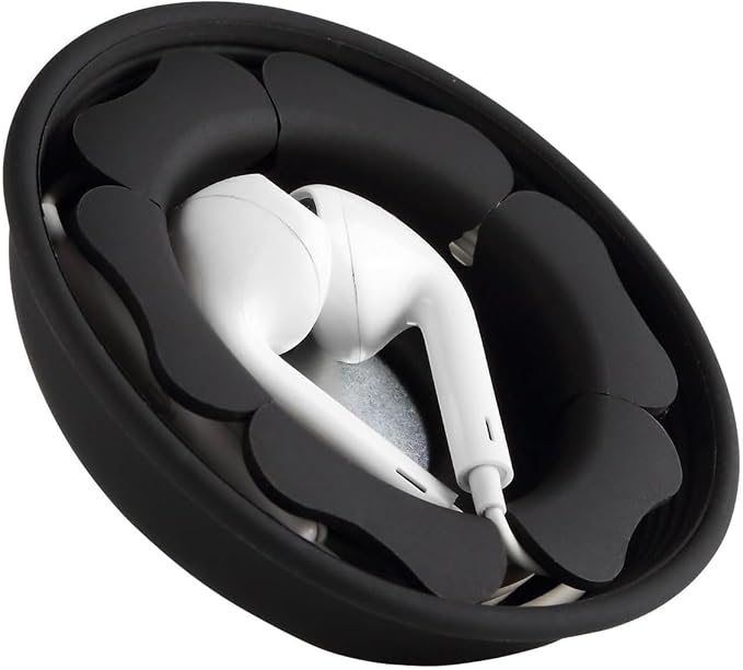 MAIRUI Wired Earbud Case Earphone Headphone Cord Organizer Earbuds Wrap Soft by MAIRUI