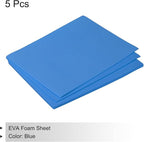 MECCANIXITY EVA Foam Sheets Blue 7.6 Inch x 5.9 Inch 1.5mm Thickness - Image 3