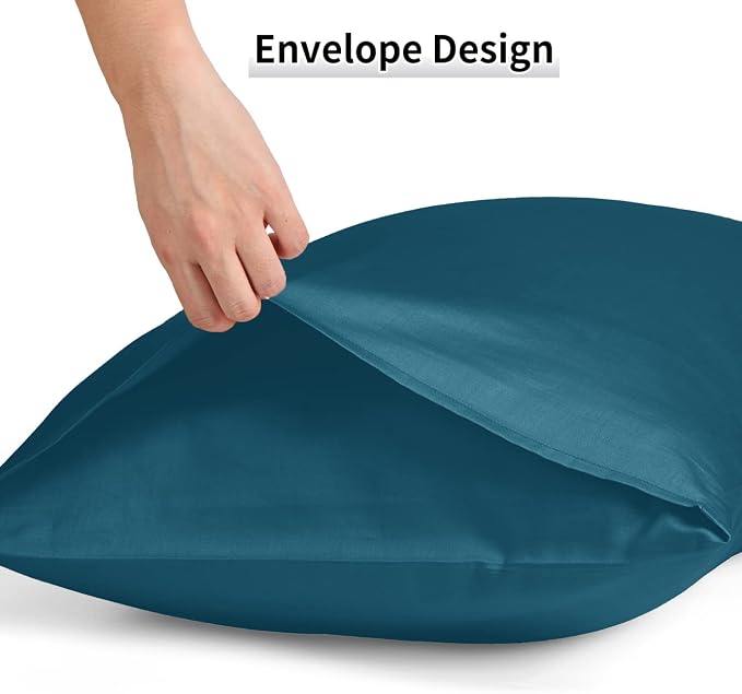 Warmstar Cotton Pillow Cases King Size Set of 2, 600 Thread Count Pillowcases - Image 5