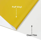 Skin-Coloured 3D Puff Heat Transfer Film, 8 Sheets Per Pack, Each Sheet - Image 3