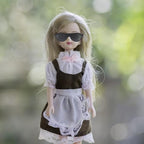 TOYANDONA 60pcs Doll Sunglasses, 4 Colors Glasses Doll Eyeglasses Miniature - Image 8