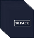 FUNKAKA Navy Blue HTV Heat Transfer Vinyl Bundle, 10 Sheets Sticky HTV Vinyl by FUNKAKA