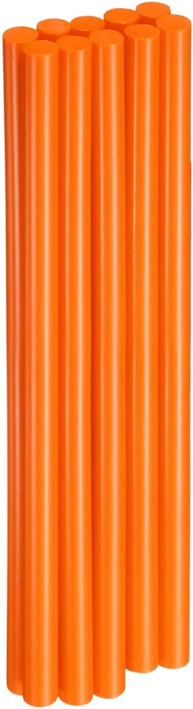 HARFINGTON 10pcs Hot Glue Sticks 0.43" Dia x 9.84" Long EVA Mini Hot Melt by HARFINGTON