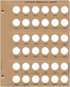 Dansco US Lincoln Cent Coin Album Two Volume Set 1909 – Date #8100 & #8104 - Image 7