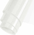 Iris White Glitter HTV Heat Transfer Vinyl Roll 12inch x 10 ft by WOOGLITTER