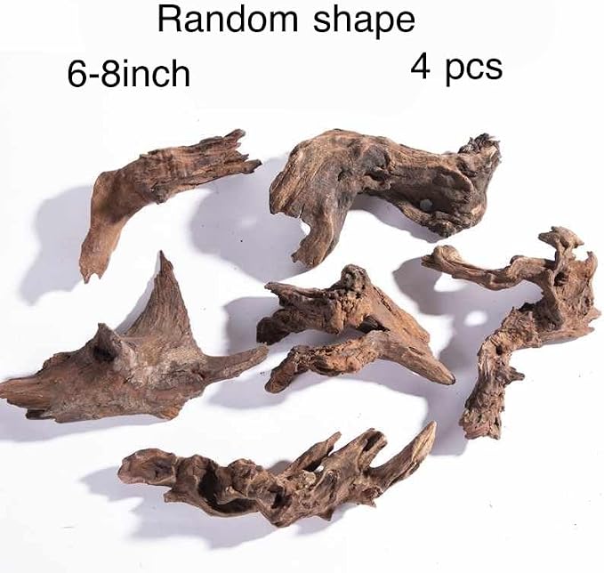 YZHZOM Small Natural Driftwood for Aquarium Styling Carefully Selected Natural - Image 3