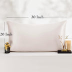 Queen Satin Pillowcase for Hair 2pc, Similar to Silk Pillow Cases, Easier Care - Image 6