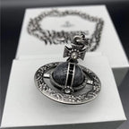 ZHAOZHAO Brand Saturn Necklace for Women - Image 2