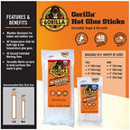 Gorilla Hot Glue Sticks, Full Size, Bonds: Wood, and More - Image 4