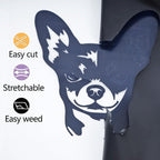 guangyintong Heat Transfer Vinyl Black HTV Rolls, Glossy Surface HTV Vinyl - Image 5