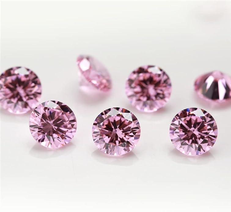JIANGYUANGEMS Round Cut 5A Cubic Zirconia Stone Mix 15 Colors Loose CZ Stones - Image 7