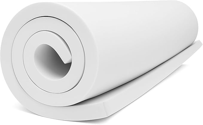 20mm Thick White Eva Foam Cosplay Sheets roll, 13.9" x 39" Premium eva Craft by MEARCOOH