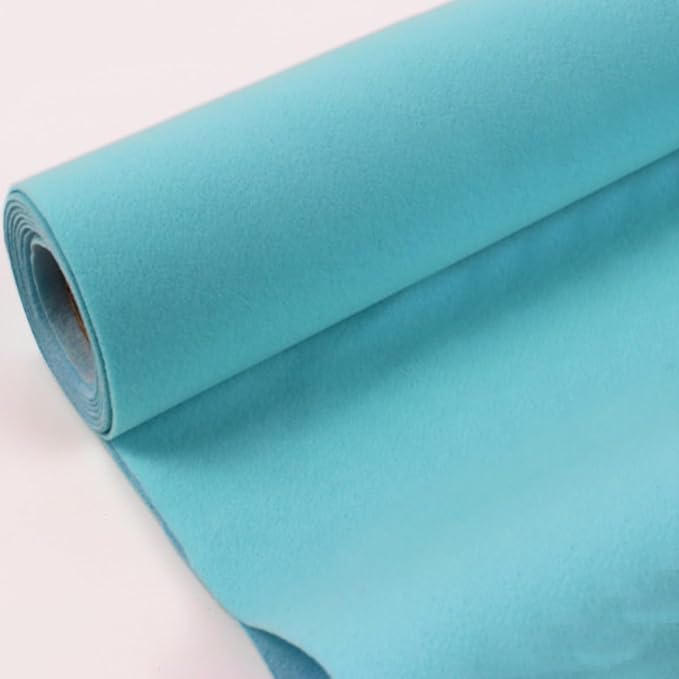 Mint Green Large Size Self Adhesive Soft Velvet Drawer Liner DIY Fabric Felt - Image 2