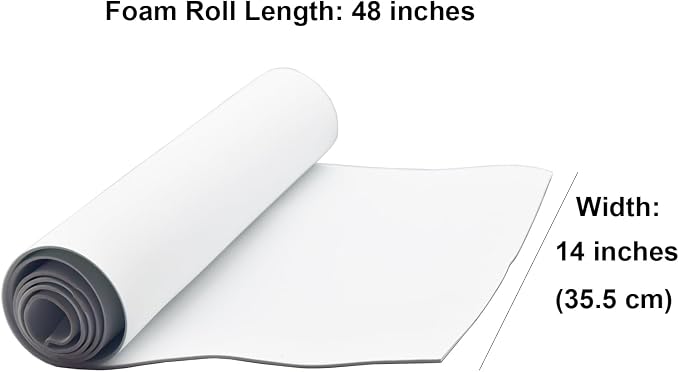 EVA Foam Roll | High Density 85kg/m3 | 2mm Thick | 48"x14" | Ideal - Image 2