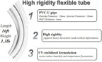 Flexible Tube for Artificial Flowers, Tube Pipe for Fake Flowers, Prop Building - Image 2