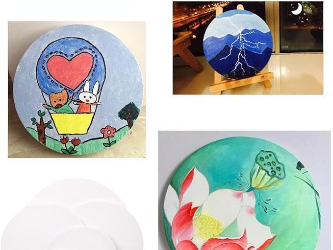 Crafare 12 Pack 4x4x2 Inch Foam Circles - Image 5