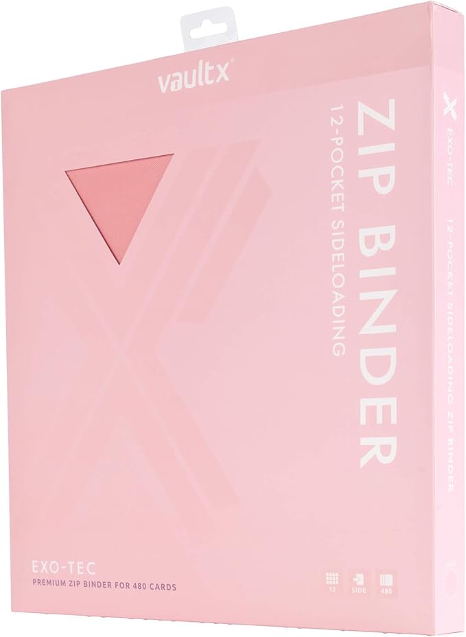 Vault X 12 Pocket Zip Trading Card Binder 480 Cards Exo-Tec | Holds 480 - Image 2