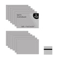 XLNT TECH Engraving Blank Materials ABS Double Color Plastic Sheet, Matte by MaterialsParts
