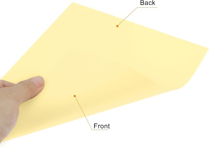 uxcell Light Yellow EVA Foam Sheets, 11.8x7.9 in 1.8mm Thick Handicraft Foam - Image 4