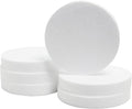 4 Inch 6 Pack Foam Circles for Crafts, Polystyrene Foam Discs for DIY Projects by FFchuanhe