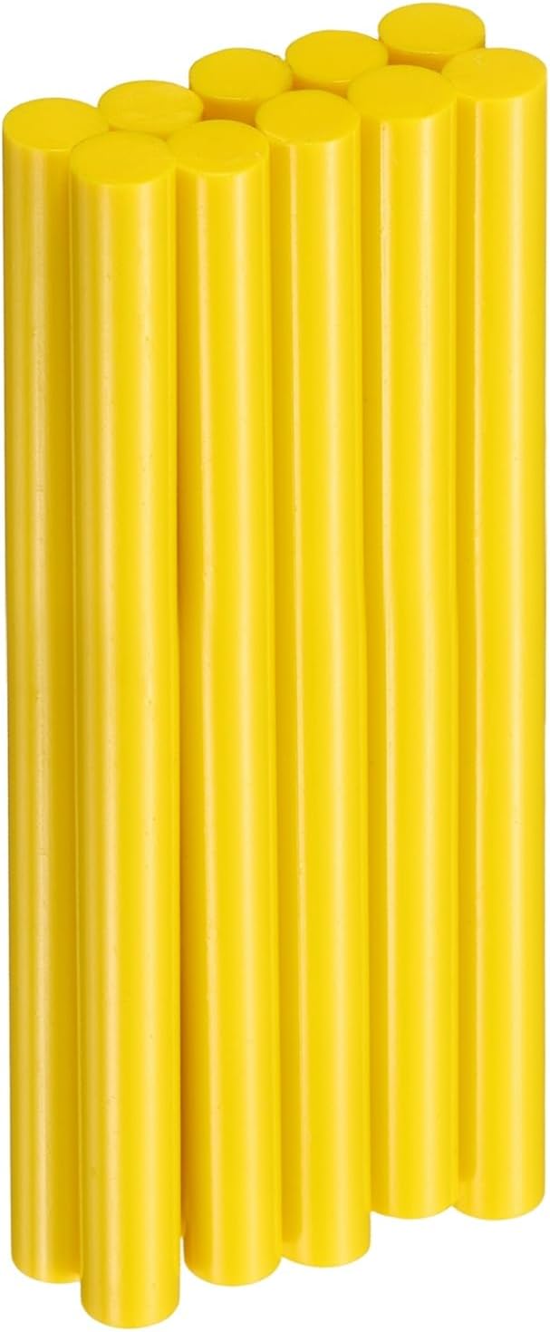 HARFINGTON 10pcs Hot Glue Sticks 0.43" Dia x 5.91" Long EVA Mini Hot Melt by HARFINGTON