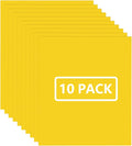 FUNKAKA Yellow HTV Heat Transfer Vinyl Bundle, 10 Sheets Sticky HTV Vinyl by FUNKAKA