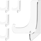 5 Pack Acrylic Display Stand, Plate Stand by Dooiclear