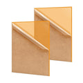 2 Pack 8'' x 12'' Translucent Orange Acrylic Sheet, 3mm Thick Acrylic by Unknown